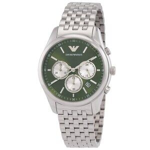 FX03498B NWT Emporio Armani Fashion Men's Quartz Steel Authentic Watch